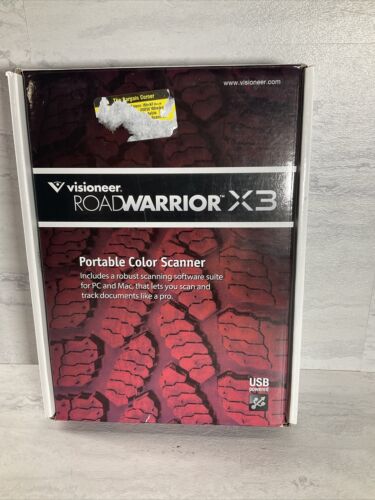 Visioneer RoadWarrior X3 Document Scanner for PC and Mac (6930386583735)